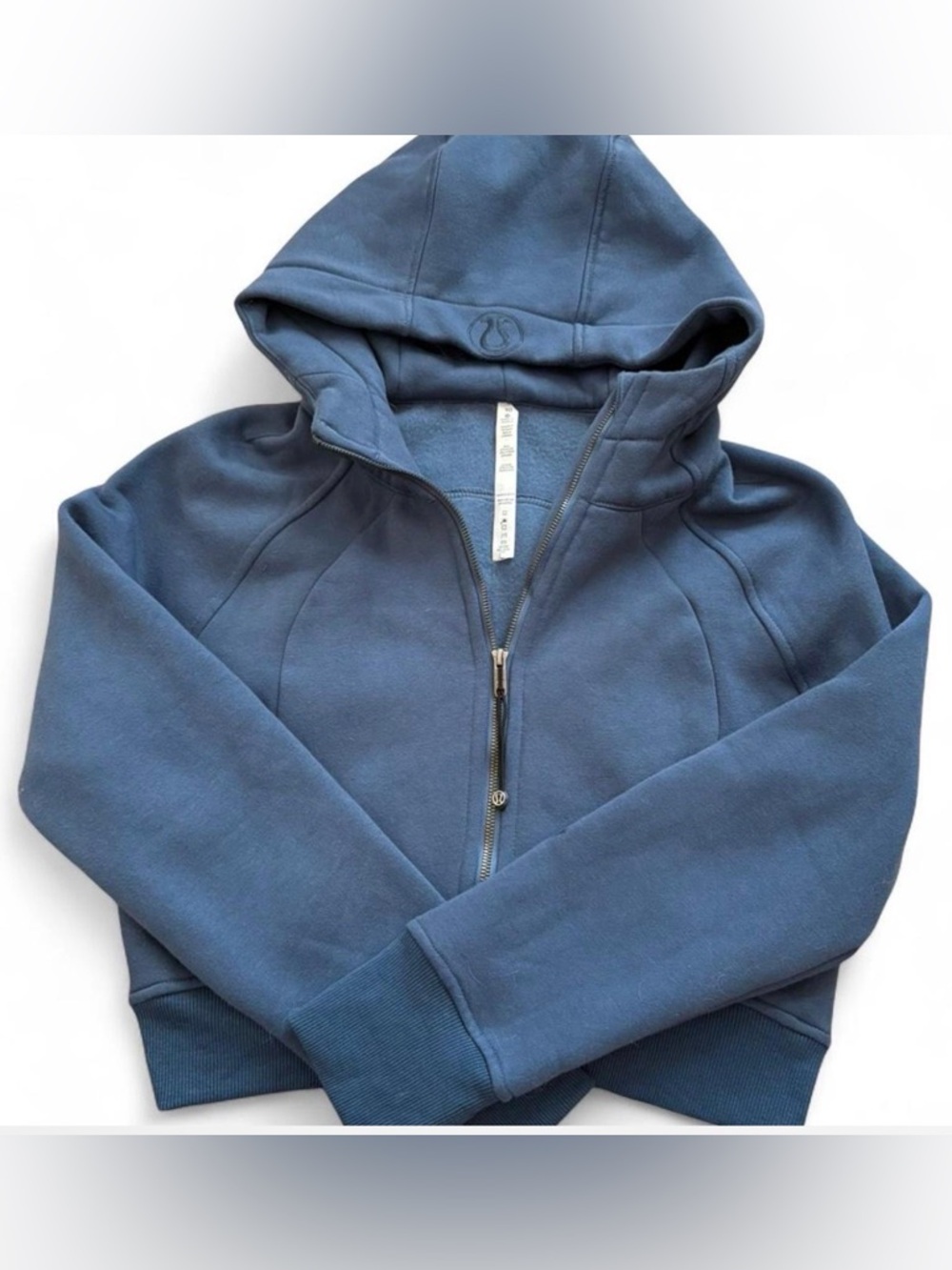 Lululemon Scuba Full-Zip Hoodie in Blue Size 10